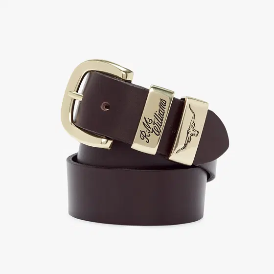 RMW 3 Piece Solid Hide Belt