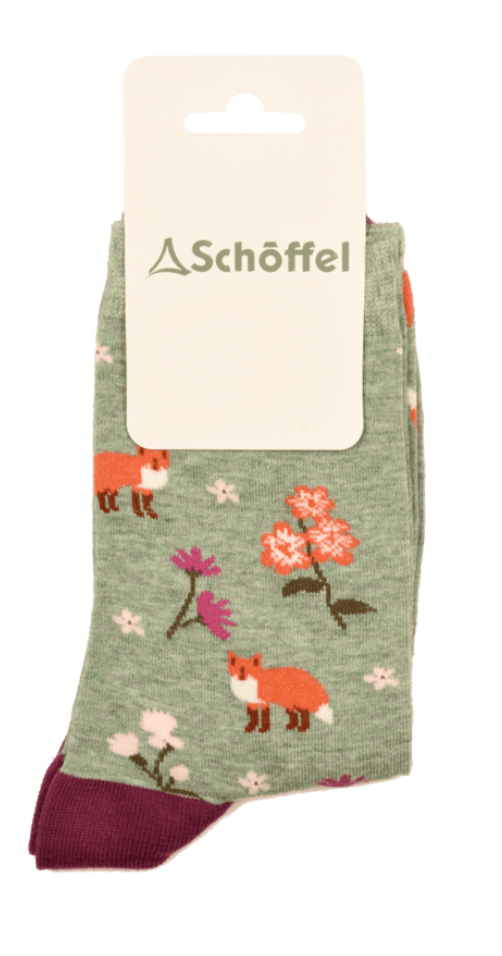 Ladies Single Cotton Socks