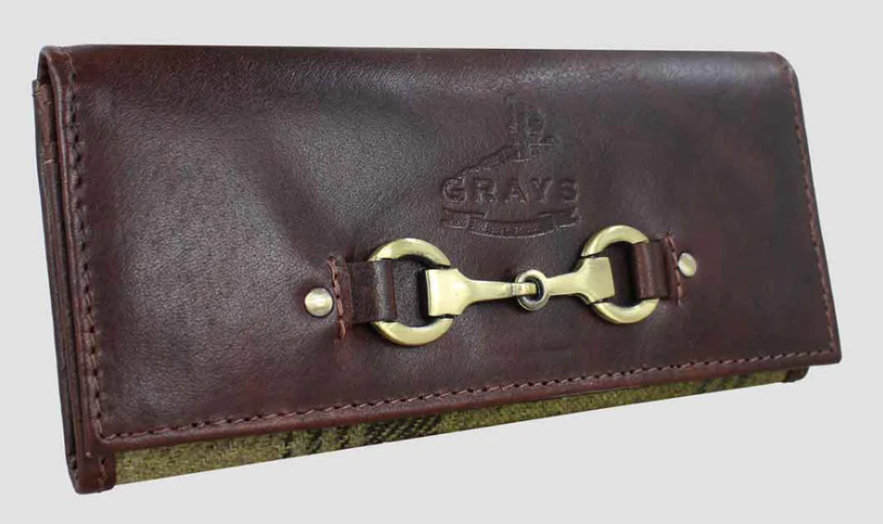 Lily Leather and Suede Purse