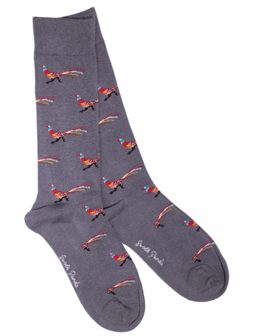 Pheasant Bamboo Socks