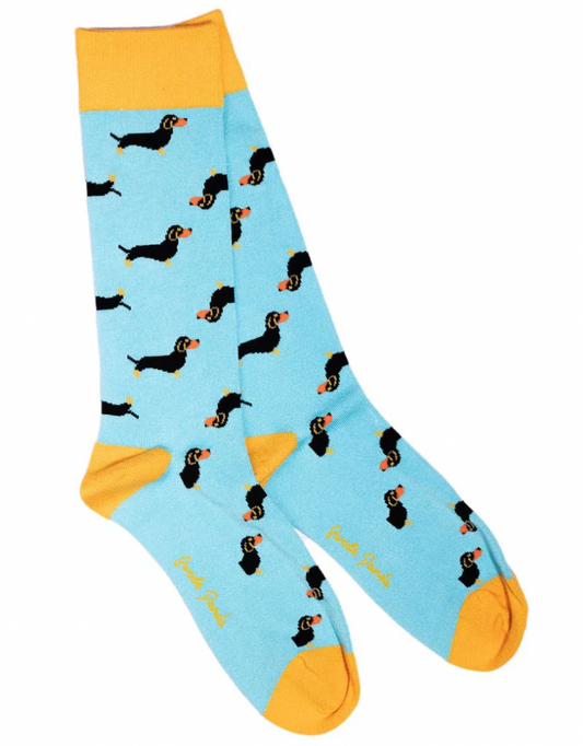 Sausage Dog Bamboo Socks