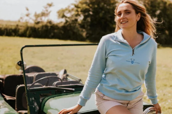 D & L Ptarmigan 1/4 Zip Jumper