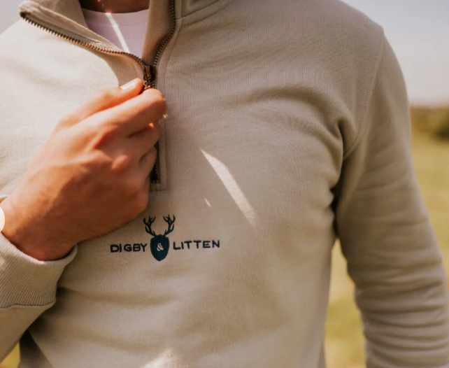D & L Ptarmigan 1/4 Zip Jumper
