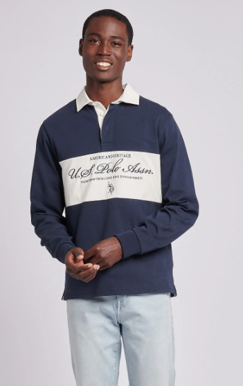 US Polo Assn Premium Rugby Shirt