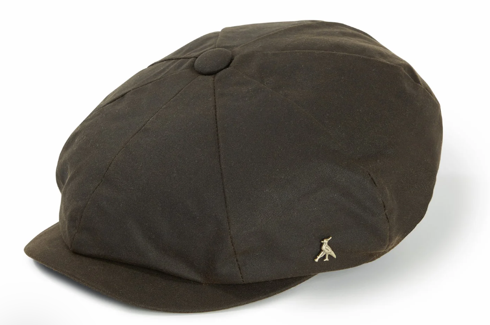 The Hengrave Wax Baker Boy Cap