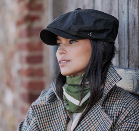 The Hengrave Wax Baker Boy Cap