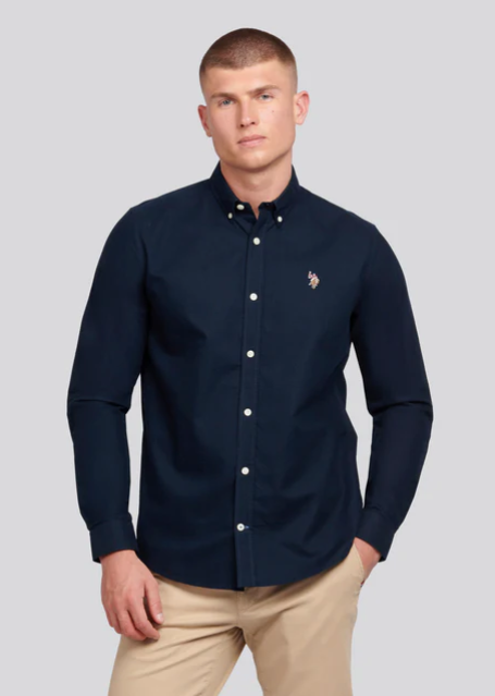 US Polo Peached Oxford Shirt