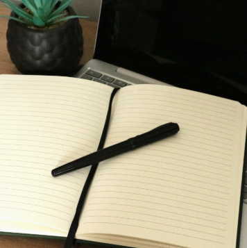 Embossed A5 Lined Notepad