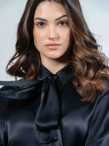 Lisa Shirt with Removable Bow Tie