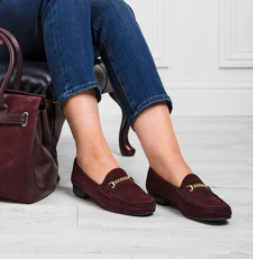 The Apsley Loafer - Plum