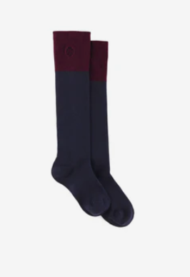 The Signature Knee High Socks - Plum