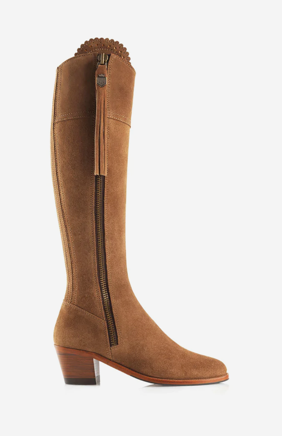 The Heeled Regina Boot