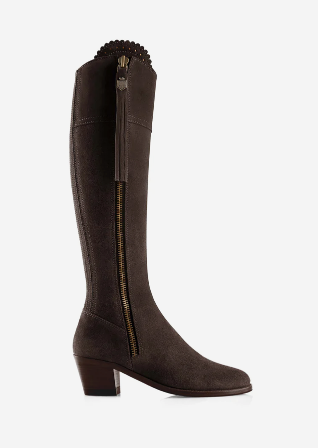 The Heeled Regina Boot