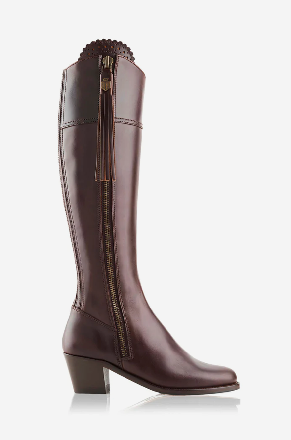 The Heeled Regina Boot