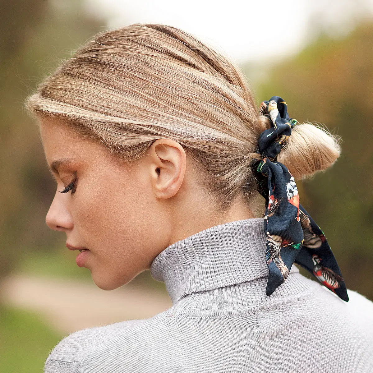 CH Silk Scrunchie