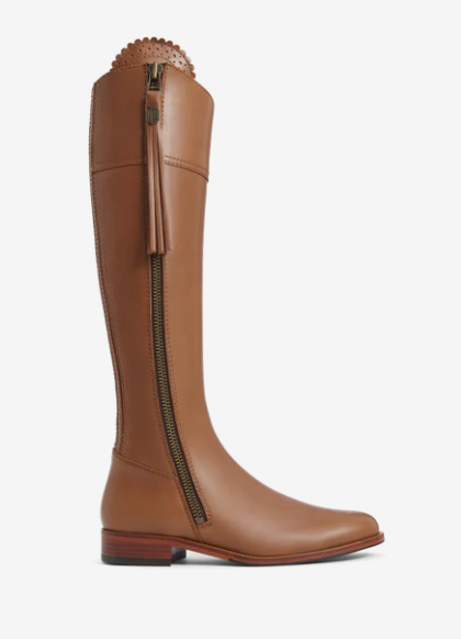 The Regina Boot - Tan Leather