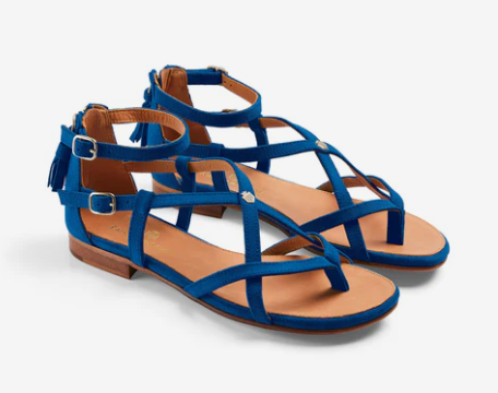 Brancaster Sandals - Porto Blue