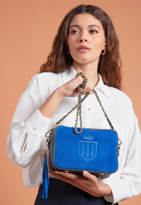 ***STOCKIST EXCLUSIVE *** Finsbury Handbag - Porto Blue