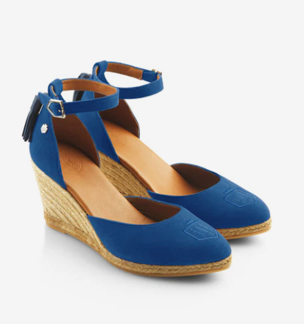 Monaco Wedge - Porto Blue