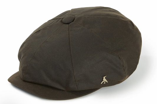 The Hengrave Wax Baker Boy Cap