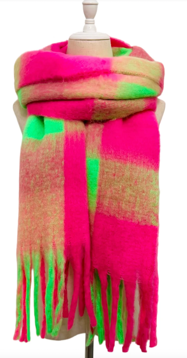 Chunky Tassel Scarf