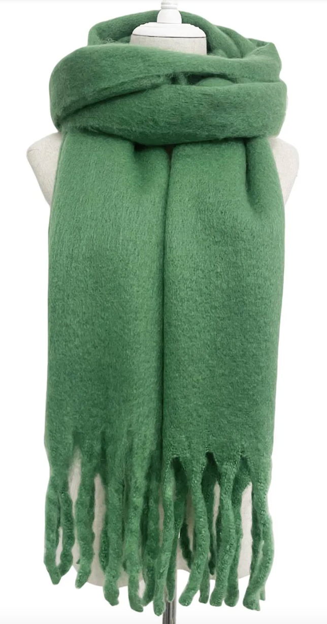 Chunky Tassel Scarf