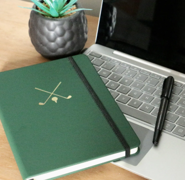 Embossed A5 Lined Notepad