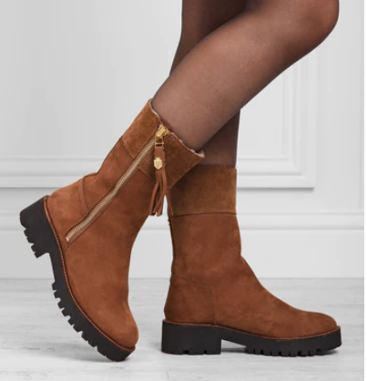 The Shearling Lined Paris Boot
