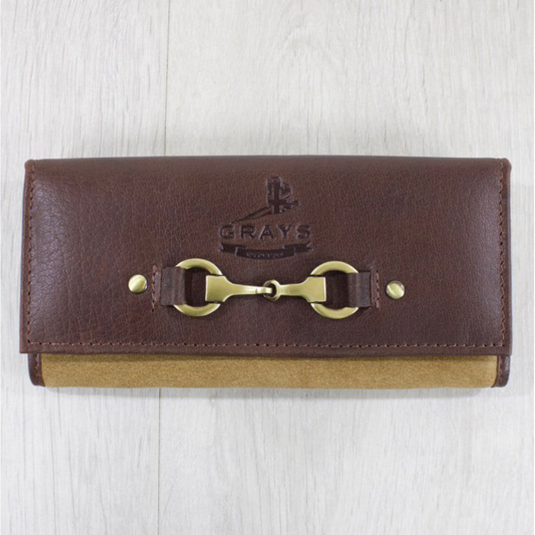 Lily Leather and Suede Purse