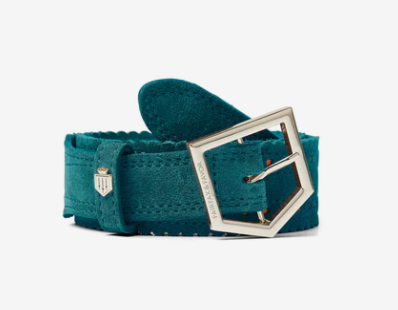 The Regina Belt - Ocean Blue