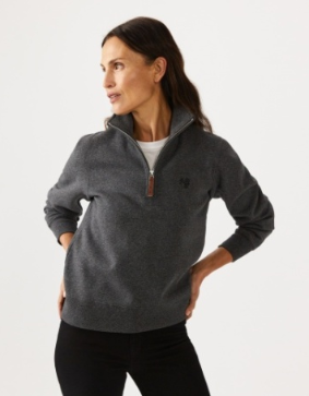 Ladies Trickett 1/4 Zip Sweatshirt